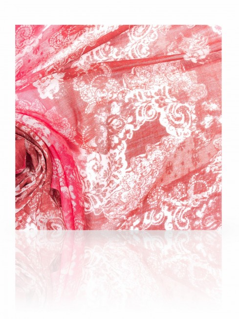 Палантин Женский W-LACE/WH